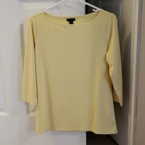 Ann Taylor Factory Boatneck Tee Small